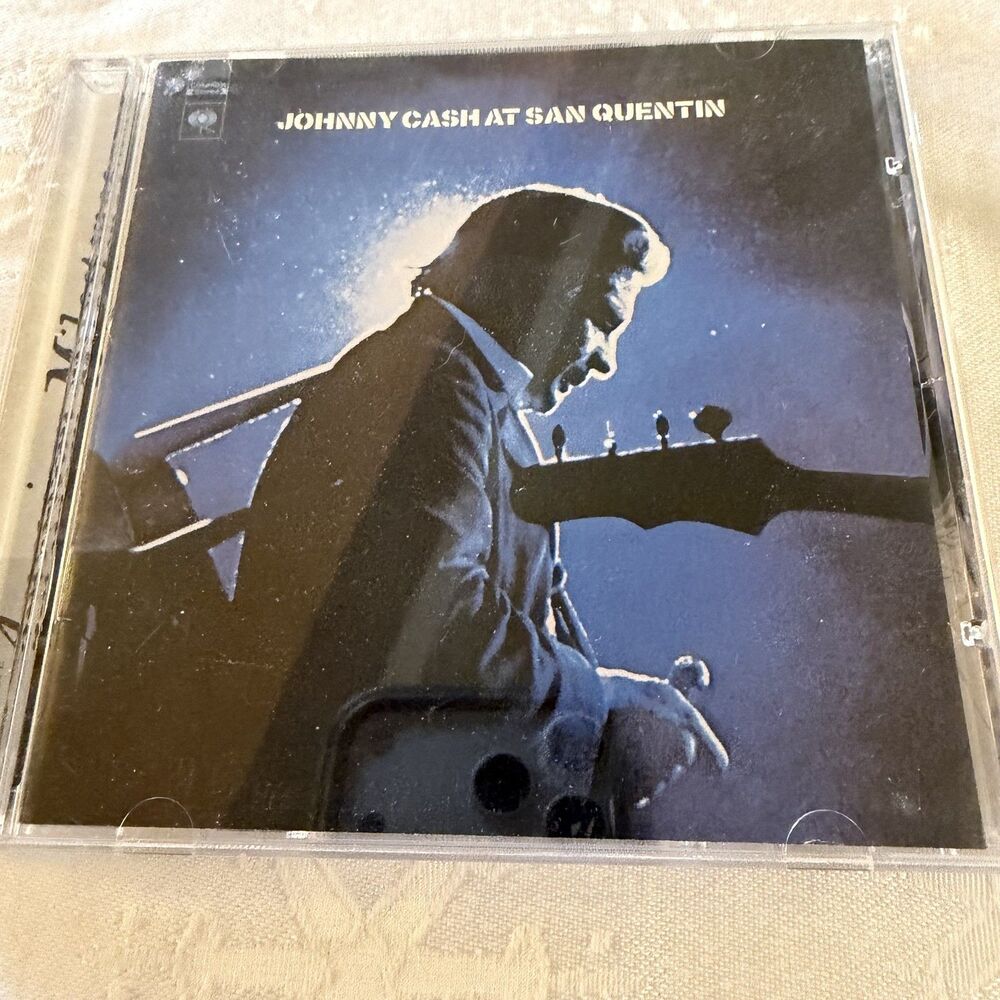 Johnny Cash at San Quentin CD 2000 Sony no scratches
